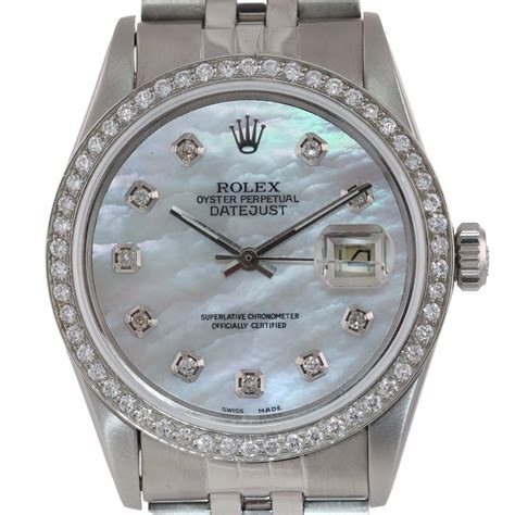 smooth bezel for mens vintage rolex 36mm|rolex datejust 36 diamond bezel.